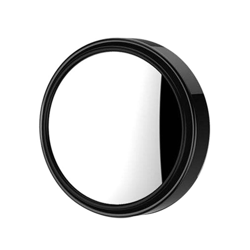 1PC Car Mini Round Mirror Blind Spot Auxiliary Rearview Mirrors 360° Rotation Wide Angle Convex Mirror - Image 1
