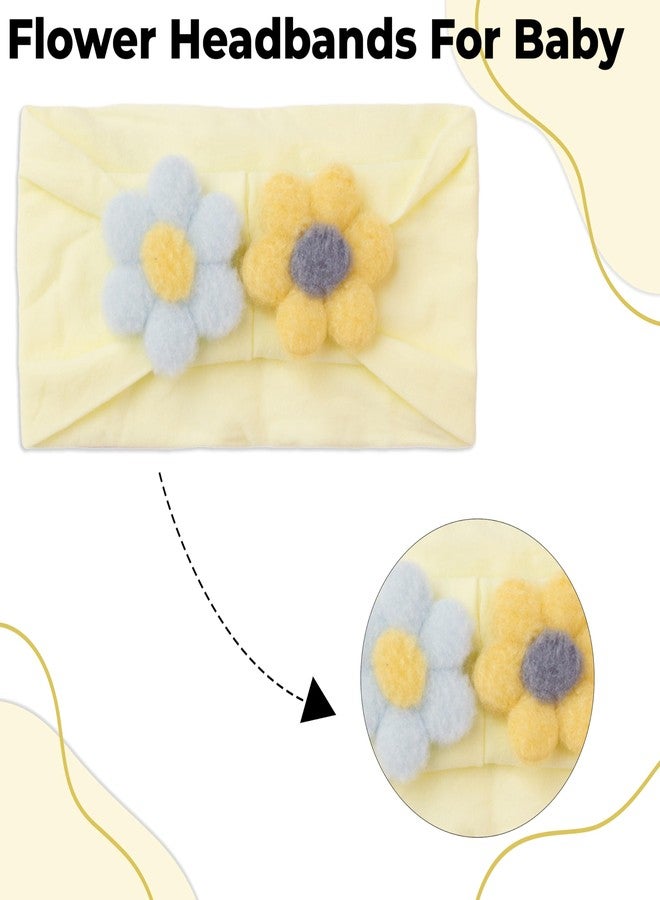 BEMBIKA Baby Headband The Ultimate Hairband For Baby Girl Kids’ Elastic Headbands Girls Head Band and Hair Accessories Soft And Strechy-(Beige) - Image 2