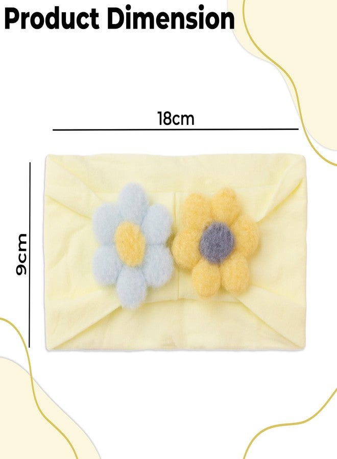 BEMBIKA Baby Headband The Ultimate Hairband For Baby Girl Kids’ Elastic Headbands Girls Head Band and Hair Accessories Soft And Strechy-(Beige) - Image 3