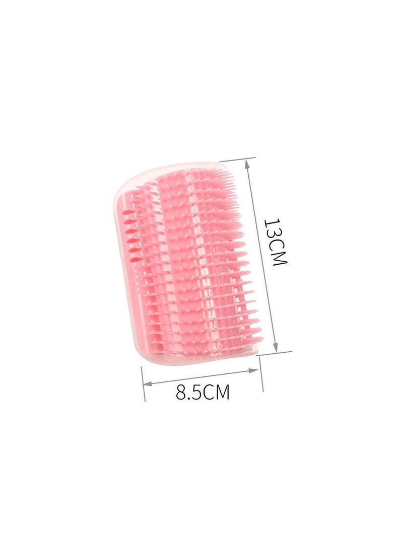 Corner Pet Brush Comb Play Cat Toy Plastic Scratch Bristles Arch Massager Self Grooming Cat Scratchers - Image 2