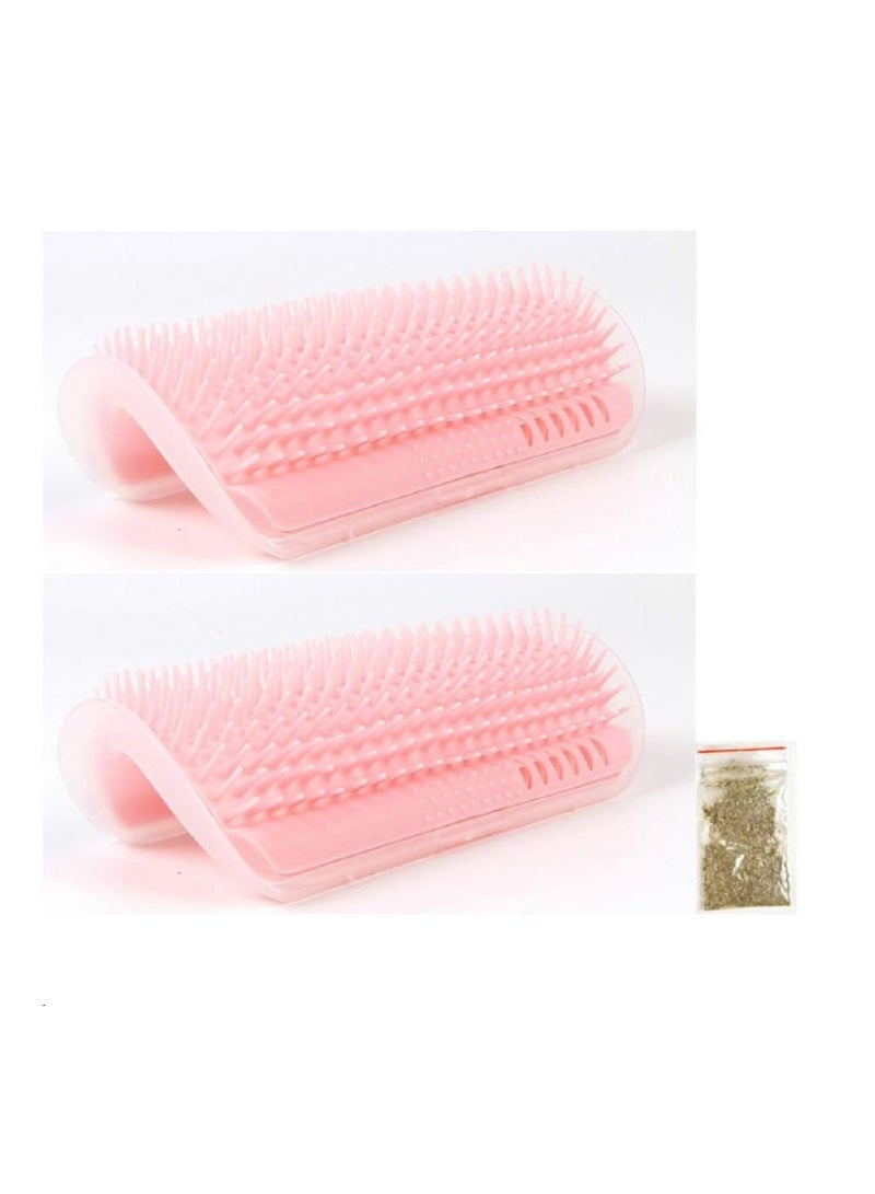 Corner Pet Brush Comb Play Cat Toy Plastic Scratch Bristles Arch Massager Self Grooming Cat Scratchers - Image 5