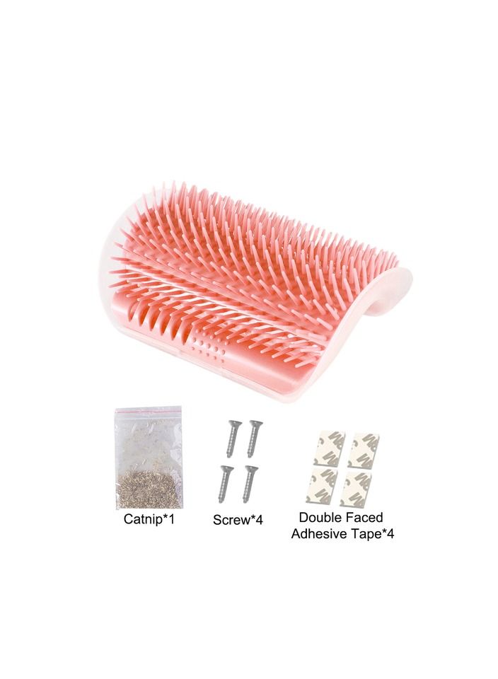 Corner Pet Brush Comb Play Cat Toy Plastic Scratch Bristles Arch Massager Self Grooming Cat Scratchers - Image 3