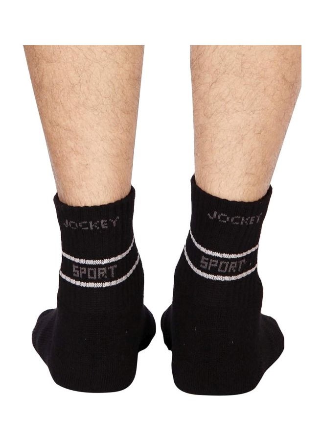 JOCKEY - Jockey 7036 Men Compact Cotton Terry Ankle Length Socks With Stay Fresh Treatment - Image 1