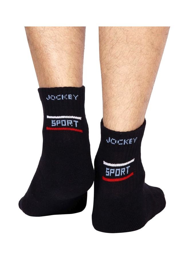 JOCKEY - Jockey 7036 Men Compact Cotton Terry Ankle Length Socks With Stay Fresh Treatment - Image 1