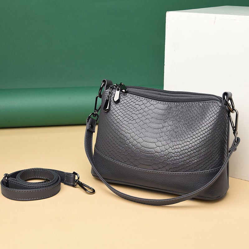 Bags For Women Korean Style Versatile Handbag Elegant Goddess Pu Leather Small Bag Large Capacity Single Shoulder Crossbody Bag - Image 4
