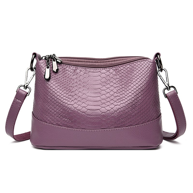 Bags For Women Korean Style Versatile Handbag Elegant Goddess Pu Leather Small Bag Large Capacity Single Shoulder Crossbody Bag - Image 1