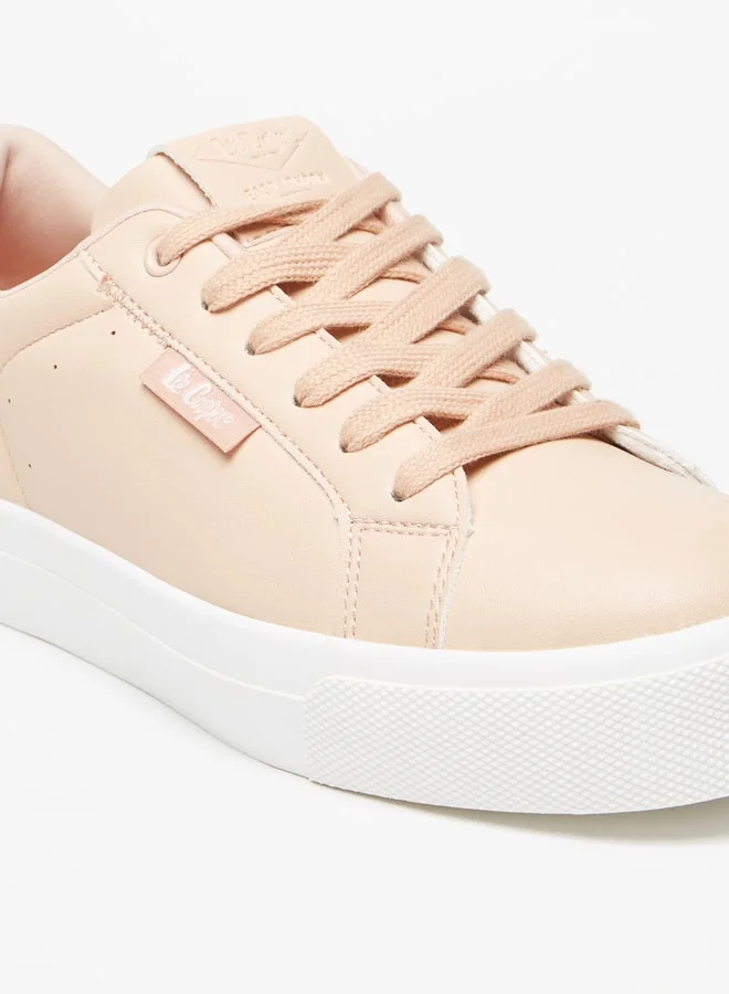 Lee Cooper Women's Textured Lace-Up Sneakers