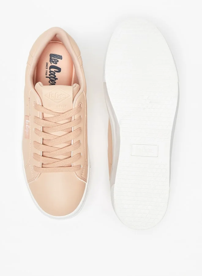 Lee Cooper Women's Textured Lace-Up Sneakers