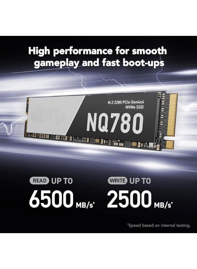 1TB NVMe M.2 2280 Internal SSD, PCIe Gen4 Solid State Drive Up to 6500MB/s Read for Gaming and Creative Work - Image 2