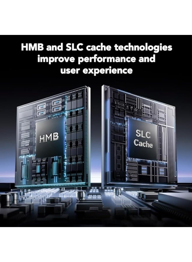 1TB NVMe M.2 2280 Internal SSD, PCIe Gen4 Solid State Drive Up to 6500MB/s Read for Gaming and Creative Work - Image 4