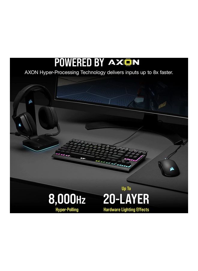 Corsair K70 RGB TKL CHAMPION SERIES Tenkeyless Optical-Mechanical Gaming Keyboard - Image 4