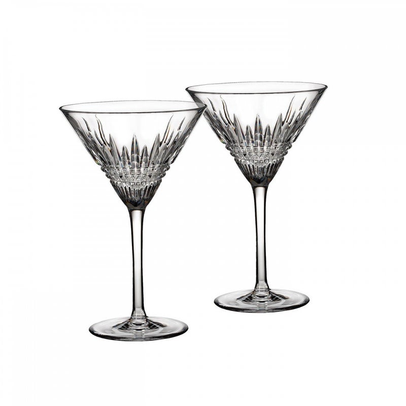 Waterford Waterford Lismore Diamond Martini Glass Set of 2 