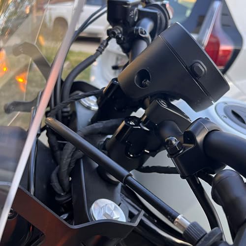 Midimttop Motorcycle Handlebar Risers Handle Bar Lift 32mm Clamp Adapters For Ho&n&da Rebel CMX 500 300 CMX500 CMX300 250 2017-2025 CMX REBEL 1100 Mods Parts 2021-2025 - Image 5