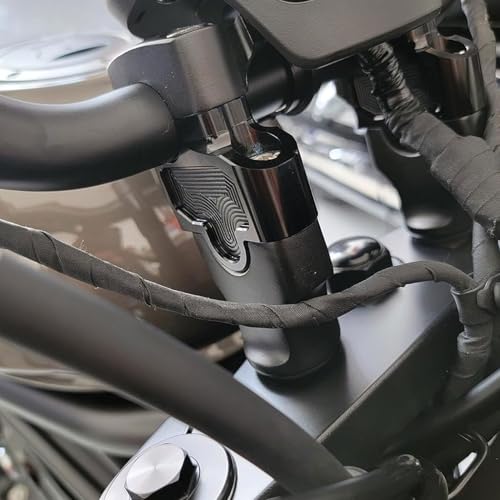 Midimttop Motorcycle Handlebar Risers Handle Bar Lift 32mm Clamp Adapters For Ho&n&da Rebel CMX 500 300 CMX500 CMX300 250 2017-2025 CMX REBEL 1100 Mods Parts 2021-2025 - Image 2