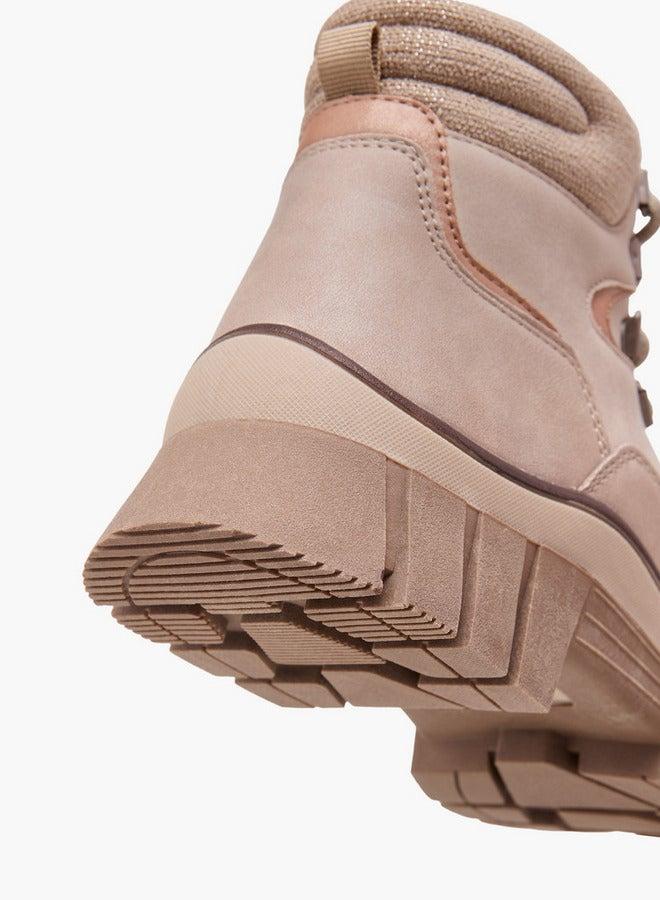 Lee Cooper Women's Panelled Lace-Up Ankle Boots - Image 5