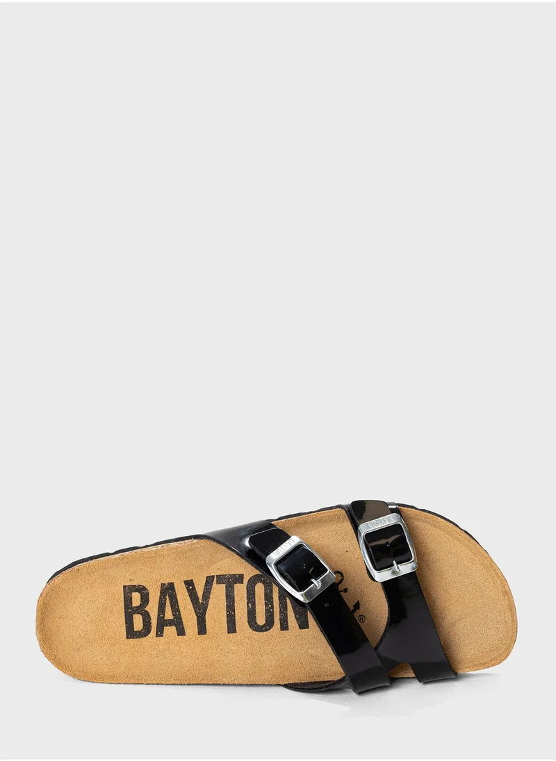 BAYTON Cleo Multi Strap flat Sandals