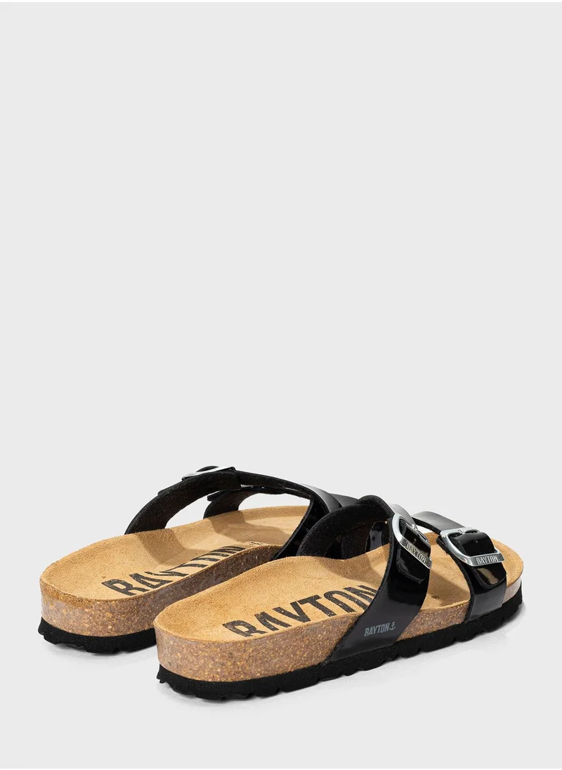 BAYTON Cleo Multi Strap flat Sandals