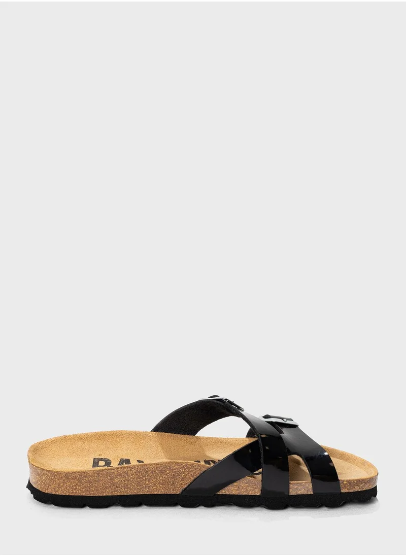 BAYTON Cleo Multi Strap flat Sandals