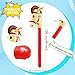 Sonarun 12 Pack Inflatable Stick Horse Bulk Colorful Inflatable Horsehead Stick Balloon Cute Blow Up Pony Stick for Kids Birthday Cowboy Horse Theme Party Supply 6 Colors Color Set 2 - Image 4