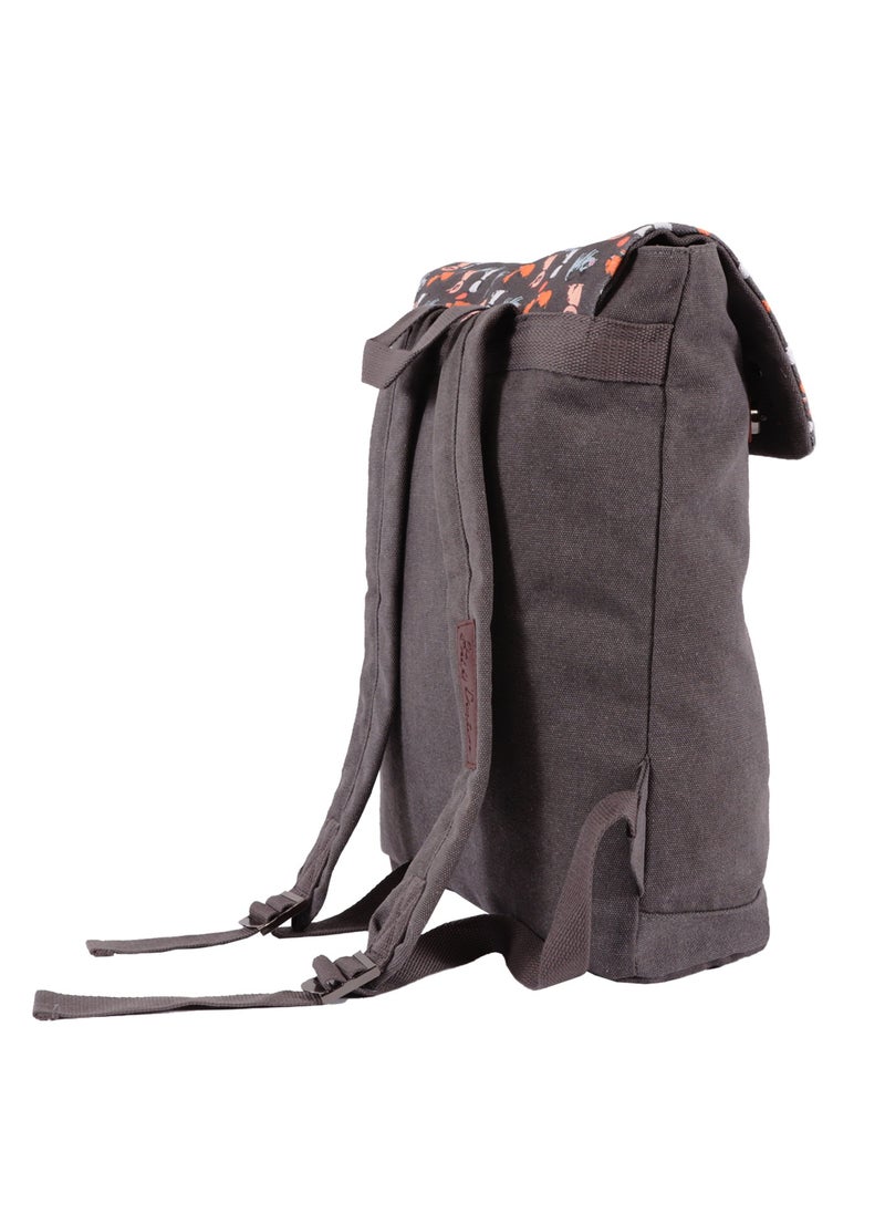 Biggdesign Biggdesign Dogs Vintage Laptop Backpack for Women, Waterproof Work Bag with Laptop Compartment, Travel Backpack, School Computer Backpack, 15 inch Laptop and Notebook, Anti Theft, Grey  - Image 2