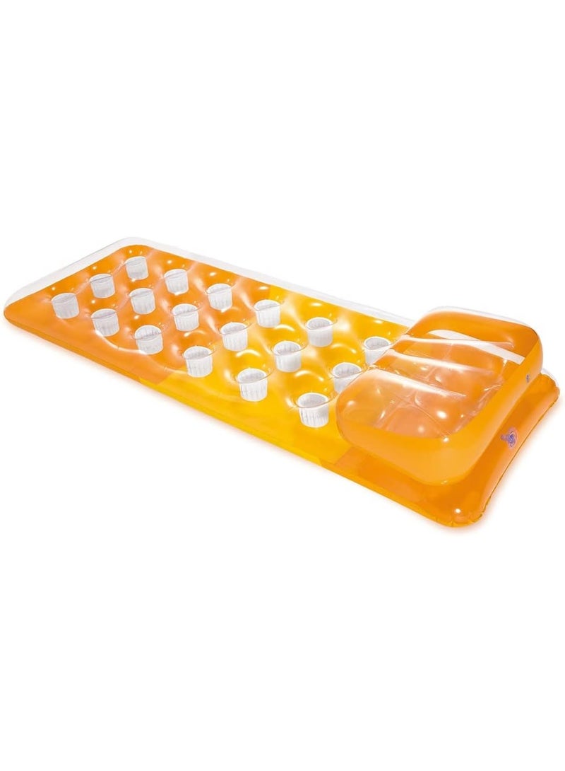 INTEX 18-Pocket Fashion Inflatable Floating Mats Assortment 188x71cm  - Image 1