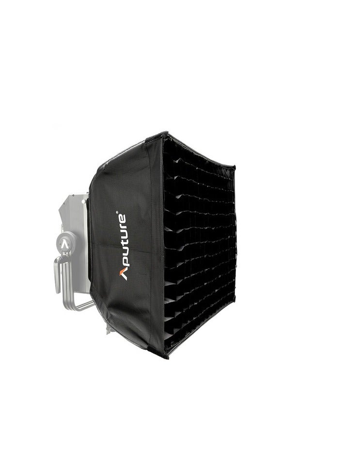 Aputure Softbox for Nova P300c – 70 × 50 cm Rectangular Softbox, ¼‑Stop Diffusion, 40° Fabric Grid & Carry Bag