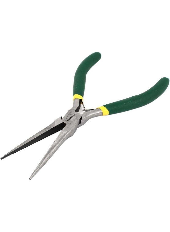Poaker 6'' Nose Pliers – Precision Needle Nose Jewelry Pliers with Side Cutter for Wire Bending, DIY Crafts, and Jewelry Repair - Image 1