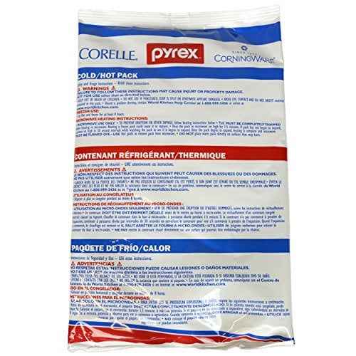 PYREX Pyrex Large Portable Hot  Cold Pack  3 Pack