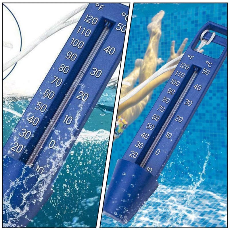 Plastic Floating Pool Thermometer with Lanyard Water Temperature Gauge 0 50c - Image 4