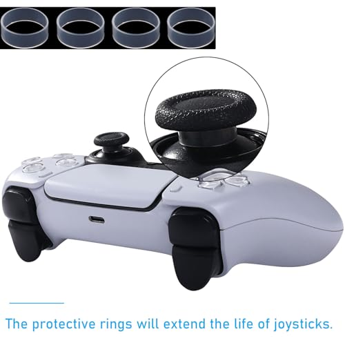Ikpek 4 Pack Joysticks for DualSense PS5 TMR Electromagnetic Joystick Replacement for Sony PlayStation 5 PS5 Controller Anti-Drift Sticks with Repair Accessories Parts - Image 5