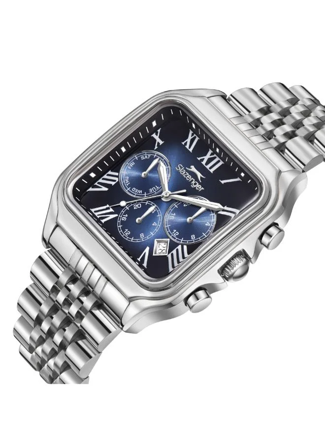 Slazenger Men's Metal Multifunction Watch SL.9.2547.2.04 - 40x50 mm