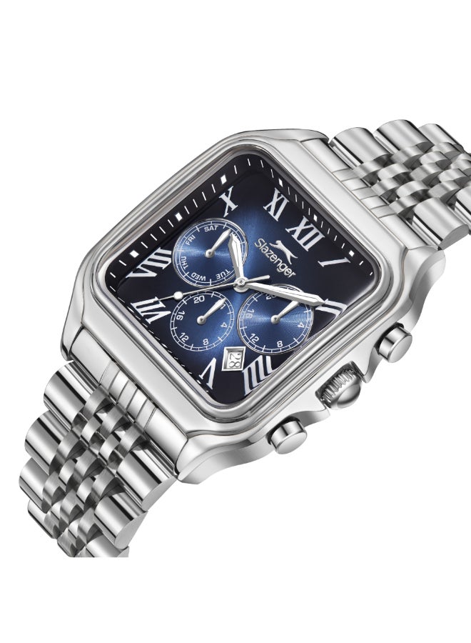 سلازنجر ساعة رجالية معدنية متعددة الوظائف - Image 2