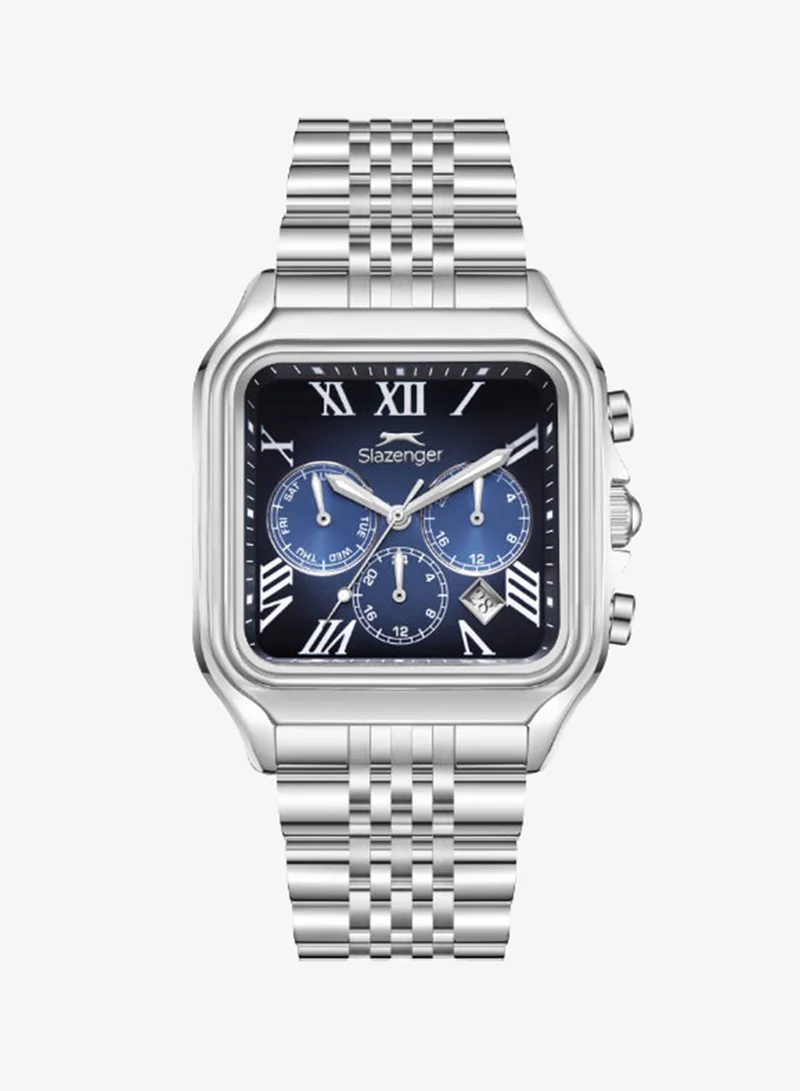 Slazenger Men's Metal Multifunction Watch SL.9.2547.2.04 - 40x50 mm
