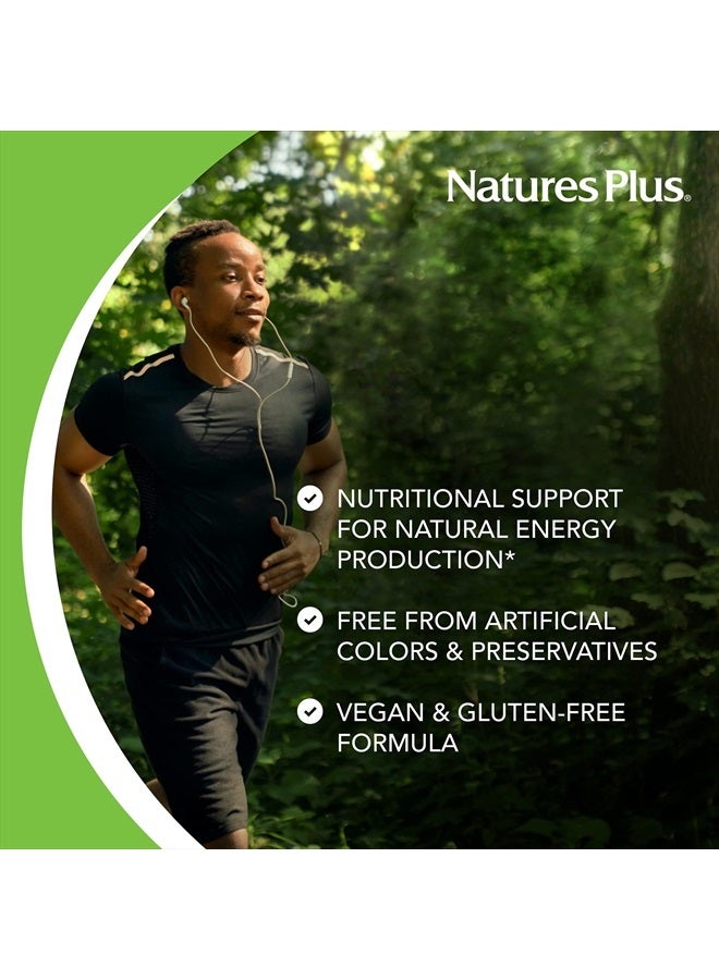 Natures Plus B12 Herbal Lozenges (Methylcobalamin) - 1000 mcg, 30 Sublingual Lozenges - Raspberry - Maximum Absorption Red Blood Cell Support - Energy Booster - Vegetarian, Gluten-Free - 30 Servings - Image 4