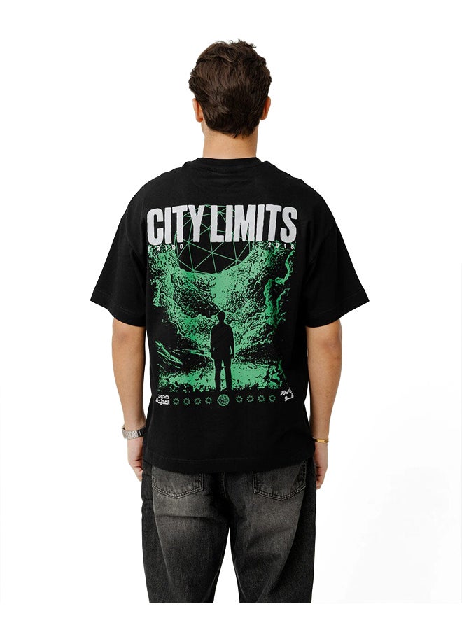 In Your Shoe City Limits Printed Oversized Tee - Image 2