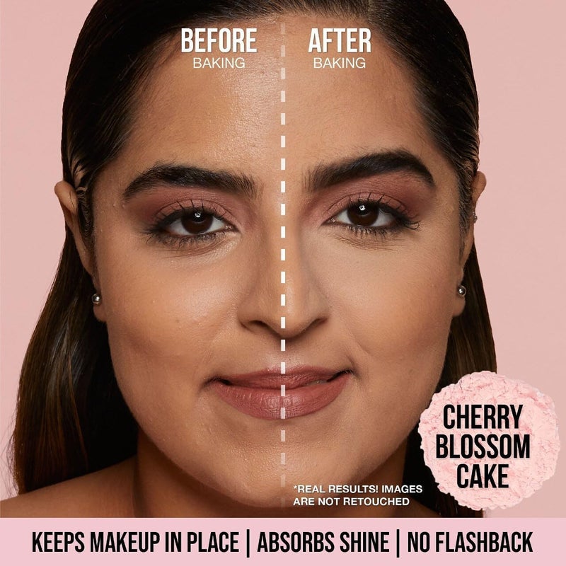 Huda Beauty Easy Bake Loose Baking & Setting Powder - Cherry Blossom - Image 3