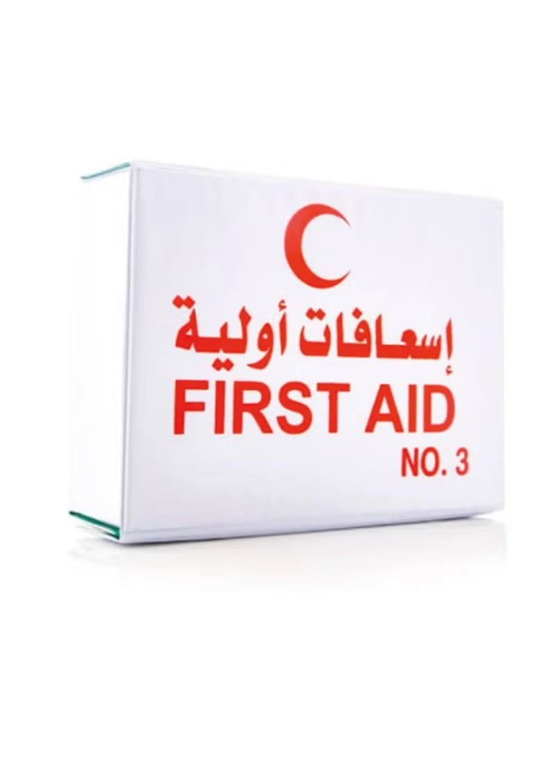 First Aid Kit No 3 - Professional hard-shell case for storing medical emergency supplies - Image 1