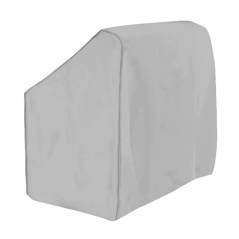 FCOUIID Boat Center Console Cover  600D Marine Grade Polyester Canvas  Waterproof  Grey (Medium Size Up To 40"" W 30"" L 44"" H) - Image 1