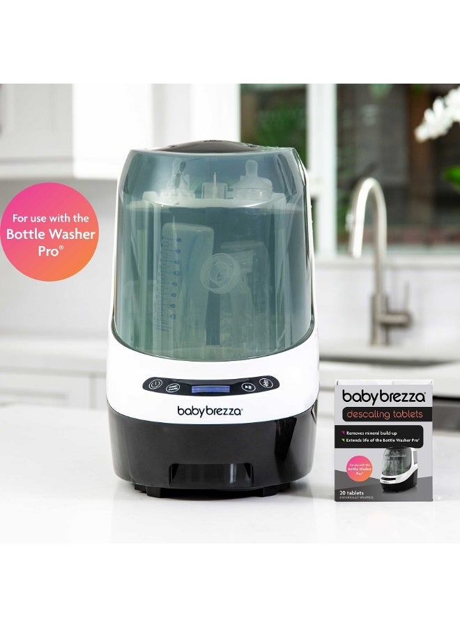 Baby Brezza أقراص إزالة الترسبات من بيبي بريزا لغسالة الزجاجات برو وجميع ماركات غسالات الزجاجات - Image 2