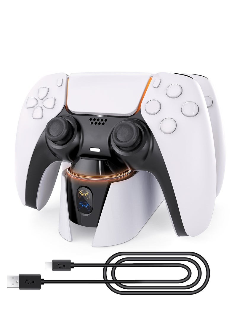 General PS5 Controller Charging Station, upgraded PS5 Fast Charging Station, controller charging station with LED indicator light, for Playstation 5 controller  - Image 1