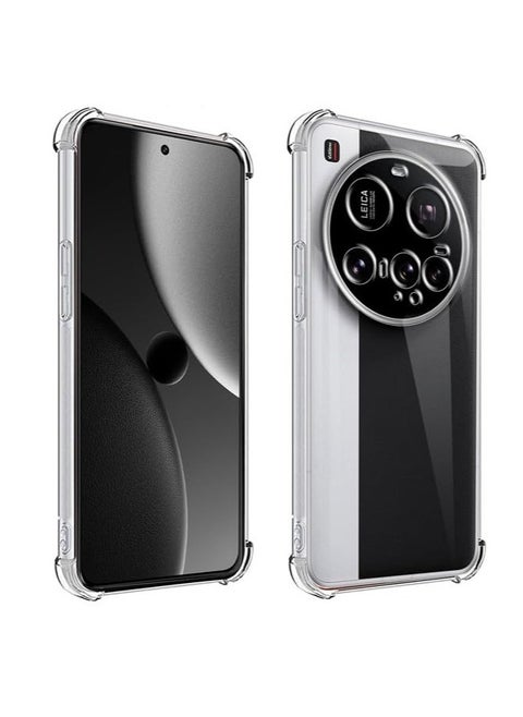 Xiaomi 15 Ultra Case Cover Soft TPU Clear Case Lightweight Shock Protective Cover with Camera Protection Designed for Xiaomi 15 Ultra