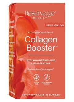 Reserveage, Collagen Booster, Skin and Joint Supplement, Supports Healthy Collagen Production, 60 Capsules (30 Servings)