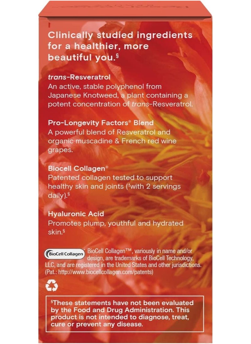 Reserveage - Reserveage, Collagen Booster, Skin and Joint Supplement, Supports Healthy Collagen Production, 60 Capsules (30 Servings) - Image 1