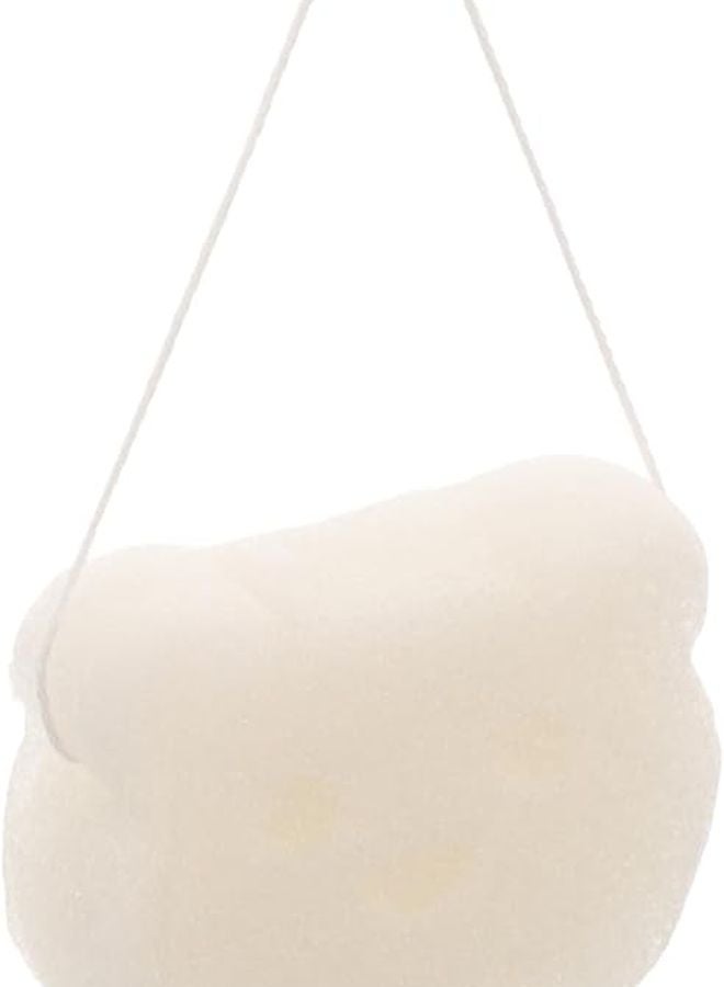Soft Muslin Baby Bath Sponge For Newborn Sensitive Skin Gentle Wash Scrubber - Image 1