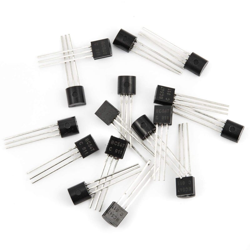 CHANZON ترانزستور BC547C TO-92 NPN للطاقة، ترانزستور ثنائي القطب، تطبيقات التبديل عالية السرعة (عبوة من 100 قطعة) - Image 4