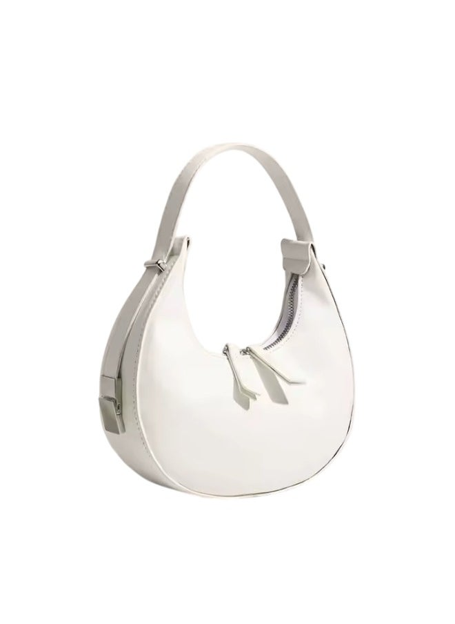 Rup Art Women's Crescent PU Shoulder Bag – Stylish & Versatile Hobo Handbag with Trendy Moon Shape  - Image 1