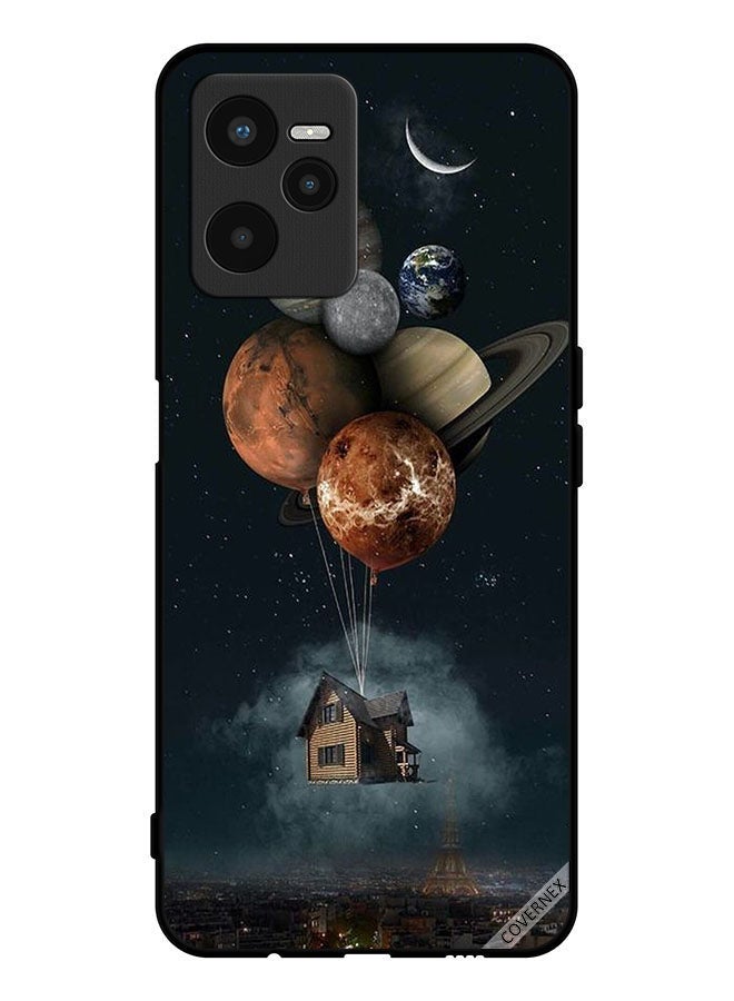 Covernex Protective Case Cover For Realme C35 Balloon Planets Takes Home - Image 1