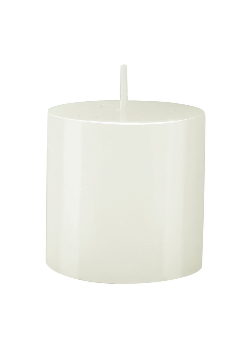 6 Per box of milky white vanilla scented candles with a cylindrical diameter and height of 5cm/2inch. Natural fragrance smokeless aromatherapy candles Perfect for Wedding, Parties, Spas, Home Gatherings and Dinner - Image 4