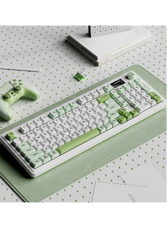 LANGTU L98 Triple-Mode Mechanical Keyboard,Wireless Hot Swappable Bluetooth Keyboard with Knob &RGB Backlit - Image 4