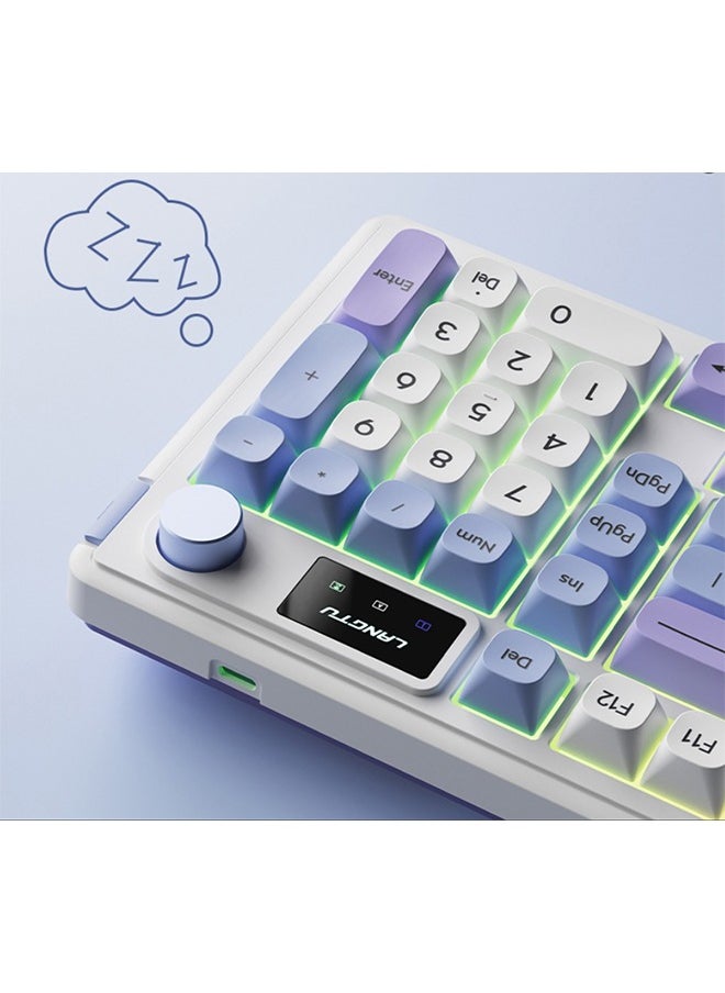 كيبوردات قيمنق كيبورد قيمنق لوحة مفاتيح Knob RGB للألعاب